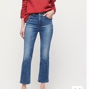 Jcrew  9" demi-boot crop jean in Cool Shadow wash Size 30